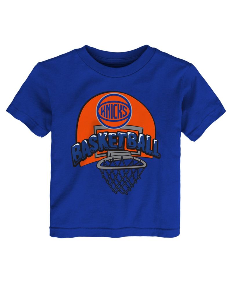 Baby Boys and Girls Blue New York Knicks Playground T-Shirt