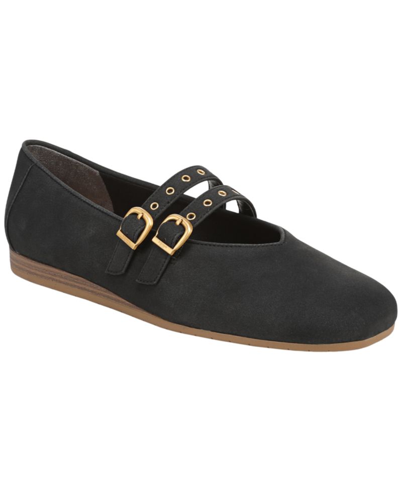 Women's Violet Mary Jane Buckle Flats