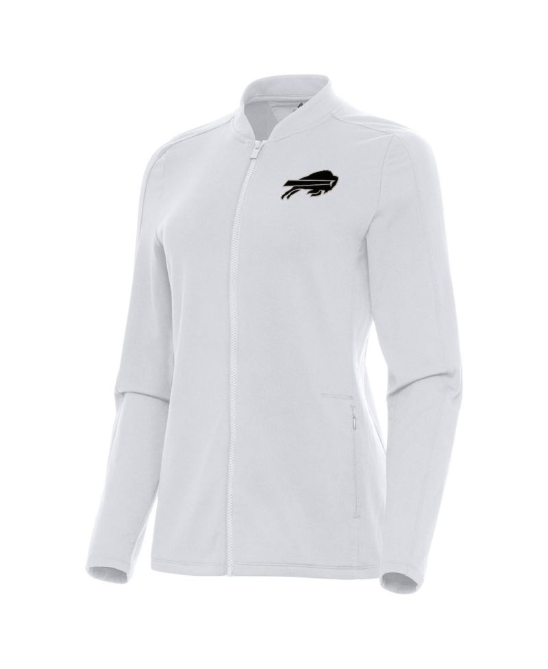 Women's White Buffalo Bills Continual Full-Zip Jacket