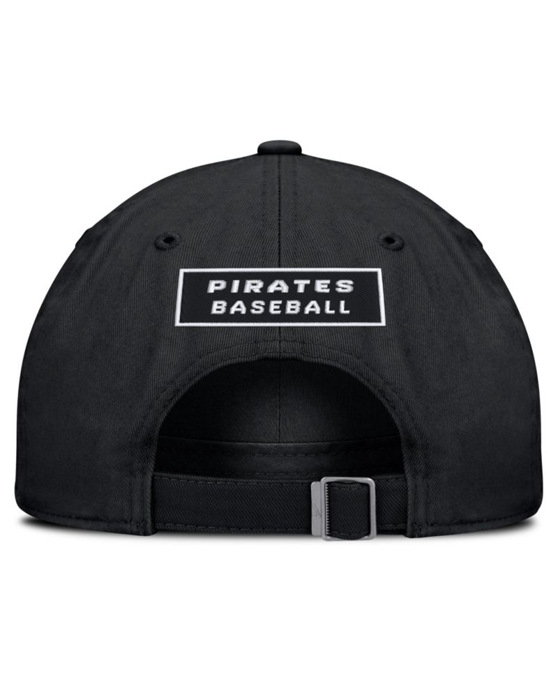 Men's Black Pittsburgh Pirates Primetime Club Adjustable Hat