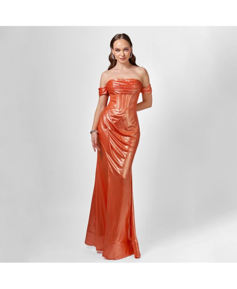 Women's Bridie Corset Drape Gown
