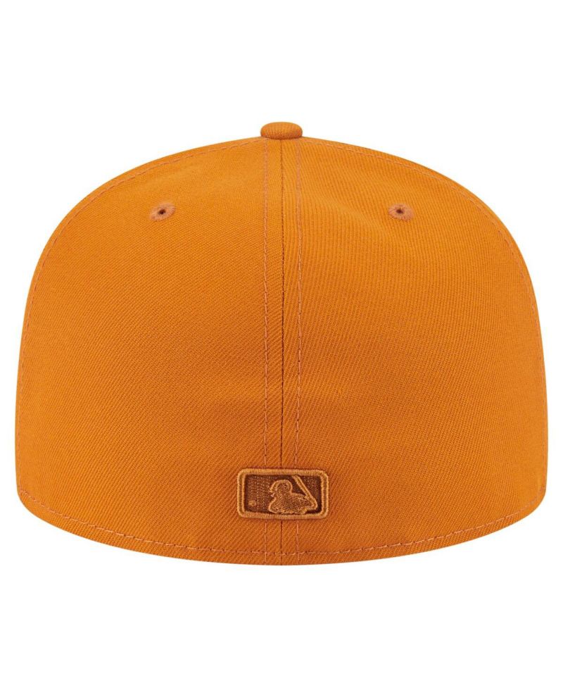 Men's Orange Chicago Cubs Color Pack A-Frame 59FIFTY Fitted Hat