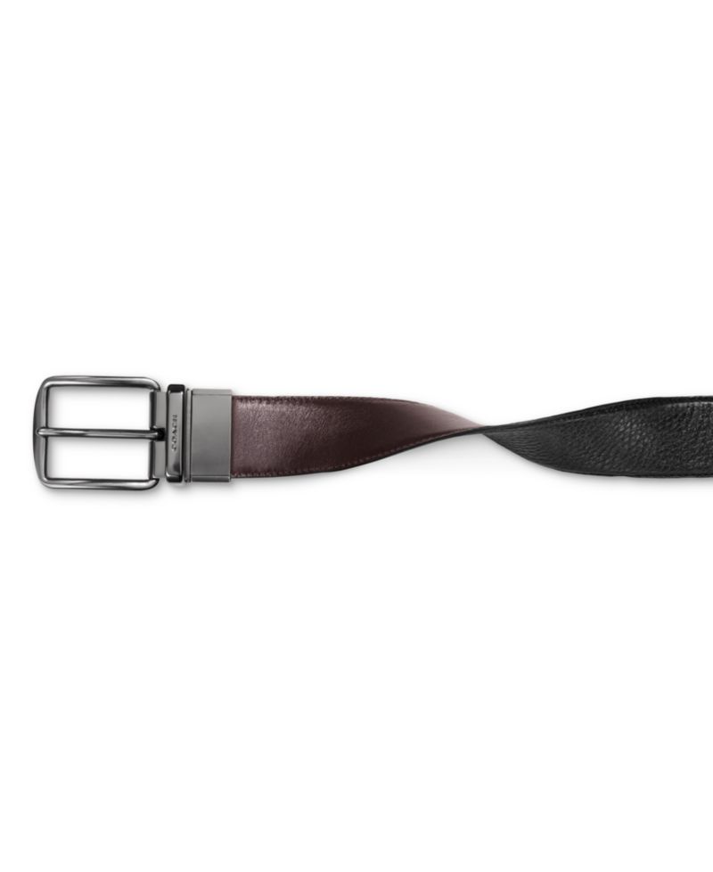 Men's Reversible Leather Belt