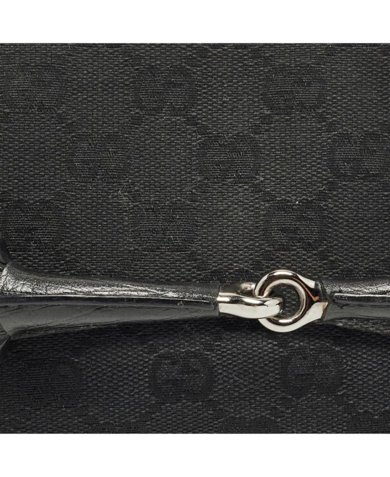 Women's Horsebit Chain-Strap Clutch