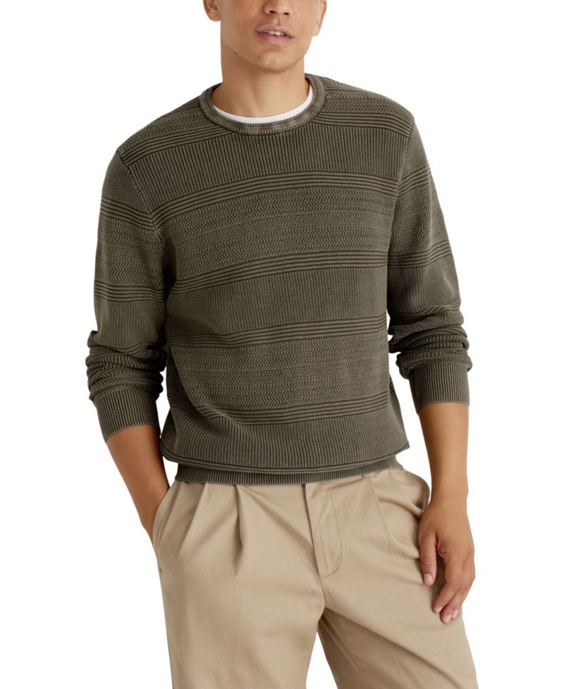 Men's Stonewashed Crewneck Sweater