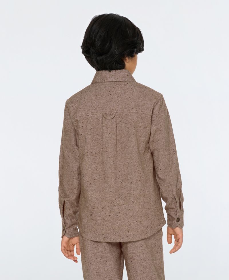 Big Boys Long Sleeve Button Up Shirt