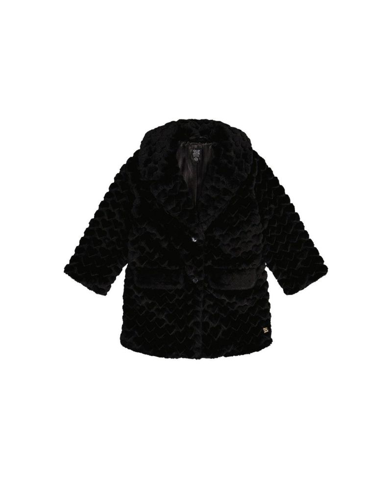 Toddler Girl ( 2-3 4-5 ) Faux Fur Long Coat