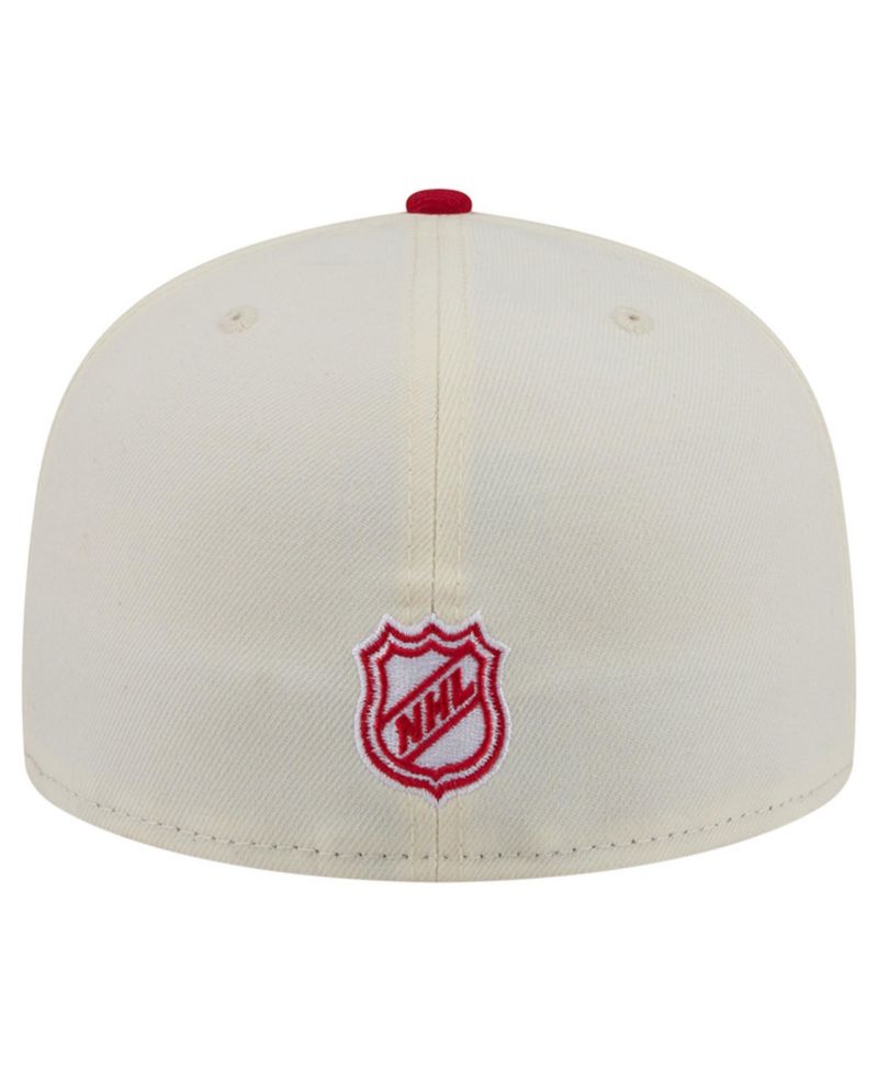 Men's Cream Detroit Red Wings America's 250th Two-Tone 59FIFTY Fitted Hat