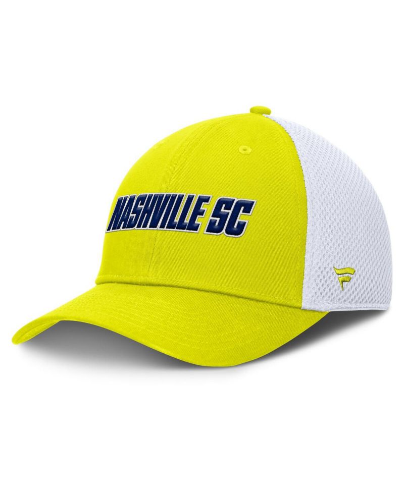 Men's Yellow Nashville SC Rocket Flex Hat