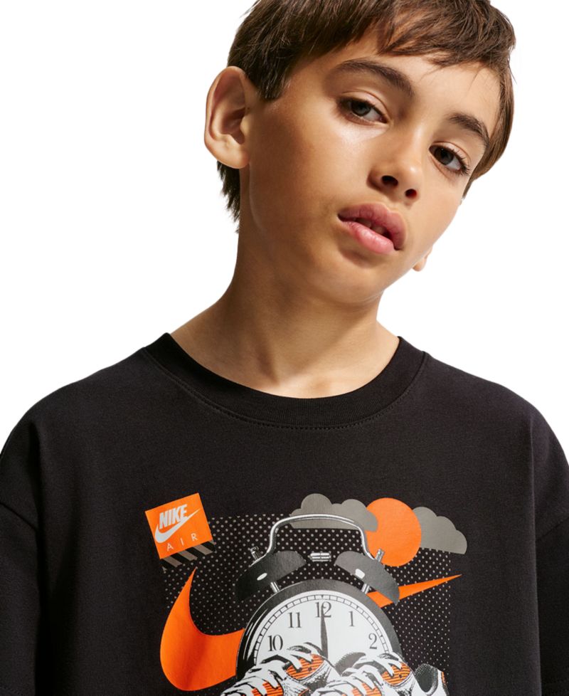 Boys' 8-20 Sportswear Graphic Print Short-Sleeve T-Shirt