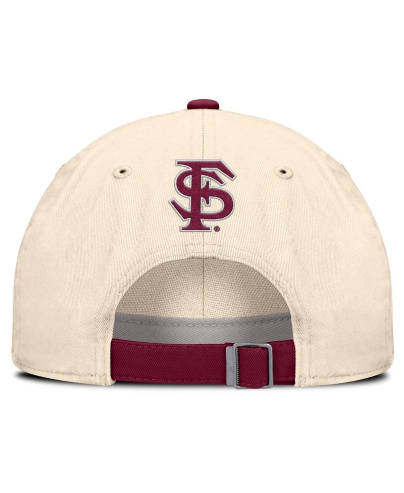 Men's and Women's Natural Florida State Seminoles 2026 Primetime Natural 2-Tone Club Adjustable Hat