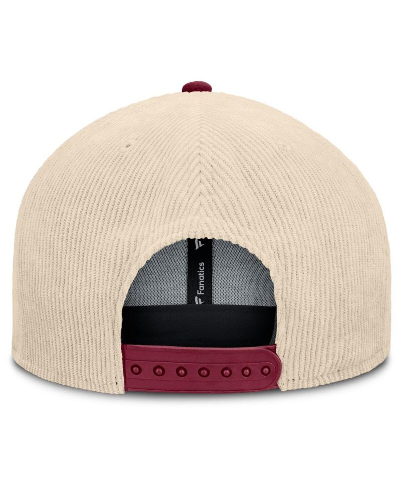 Men's Tan Florida State Seminoles Catcher Snapback Hat