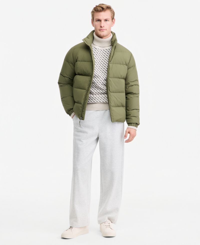 Men's Down Blend Puffer Jacket
