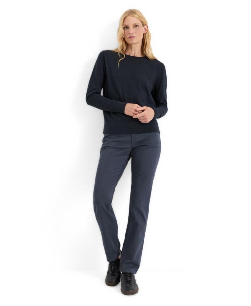 Women's Organic Cotton Essential Crew Neck Sweater
