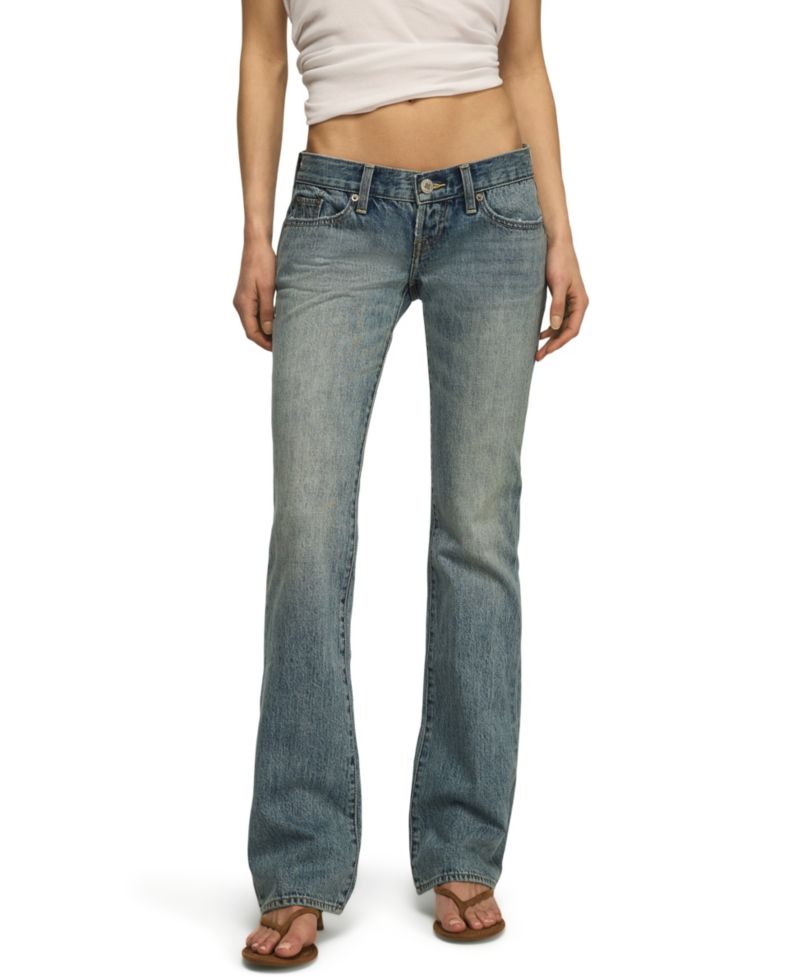 Women's Lil Maggie Ultra Low Rise Flare Jeans