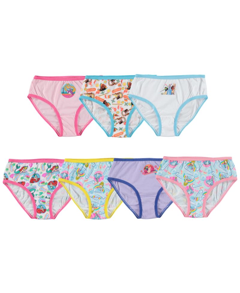 Princess Big Girls 7Pack Underwear
