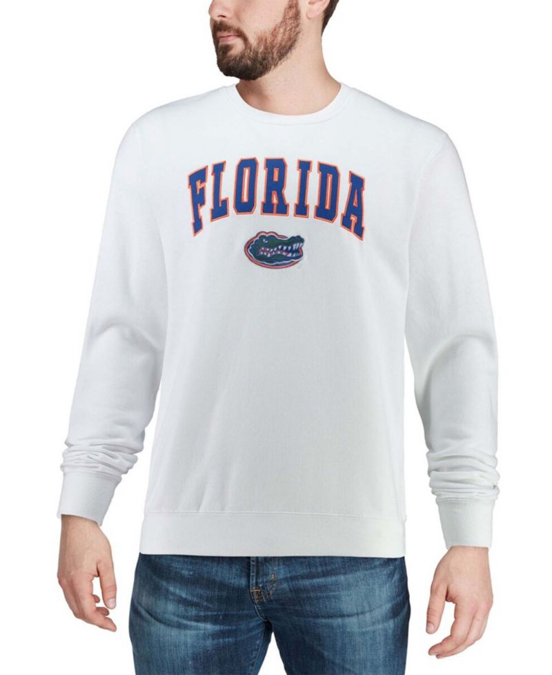 Men's Florida Gators Arch Logo Crew Neck Sweatshirt