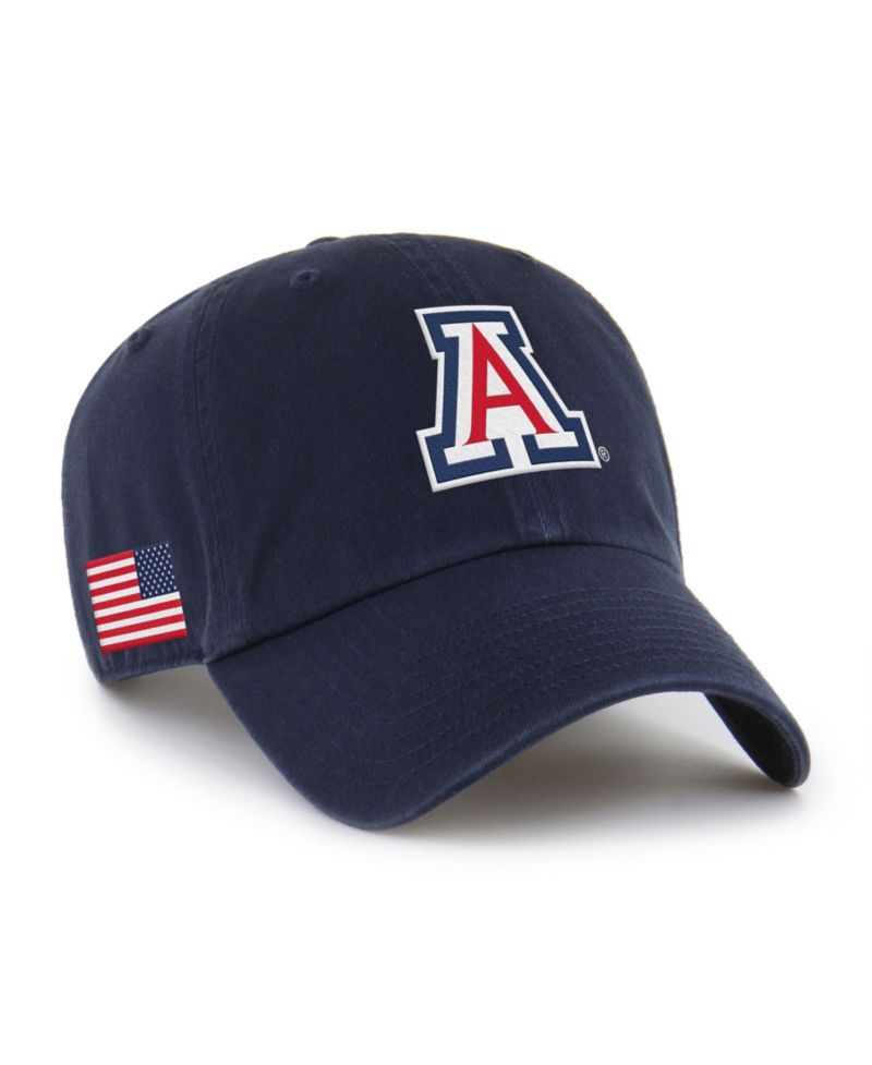 Men's Navy Arizona Wildcats Americana Heritage Clean Up Adjustable Hat