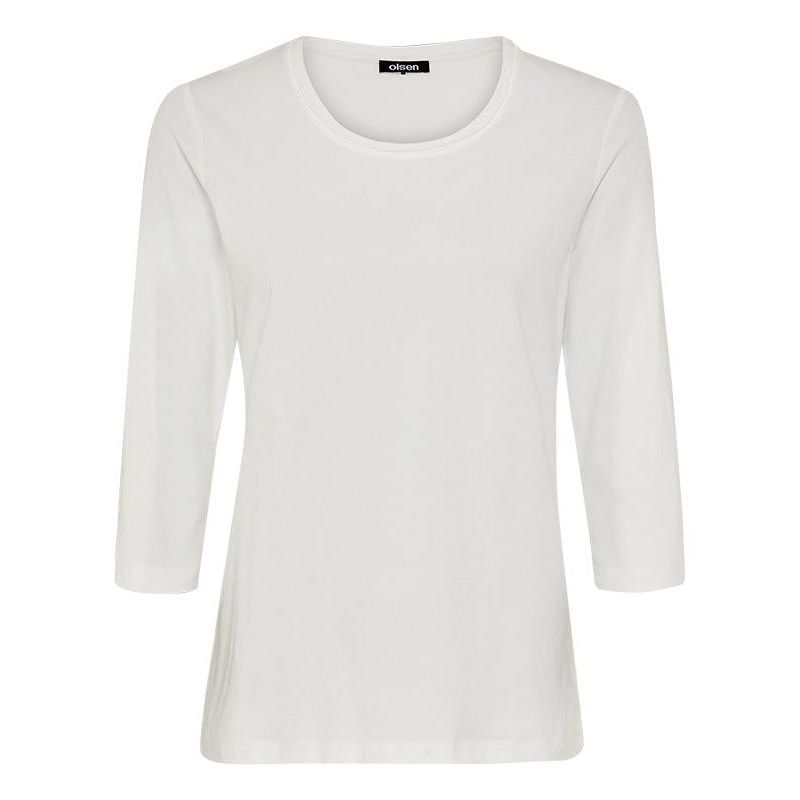 Women's Solid 3/4 Sleeve T-Shirt
