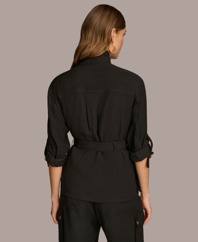 Women's Belted Utility Jacket