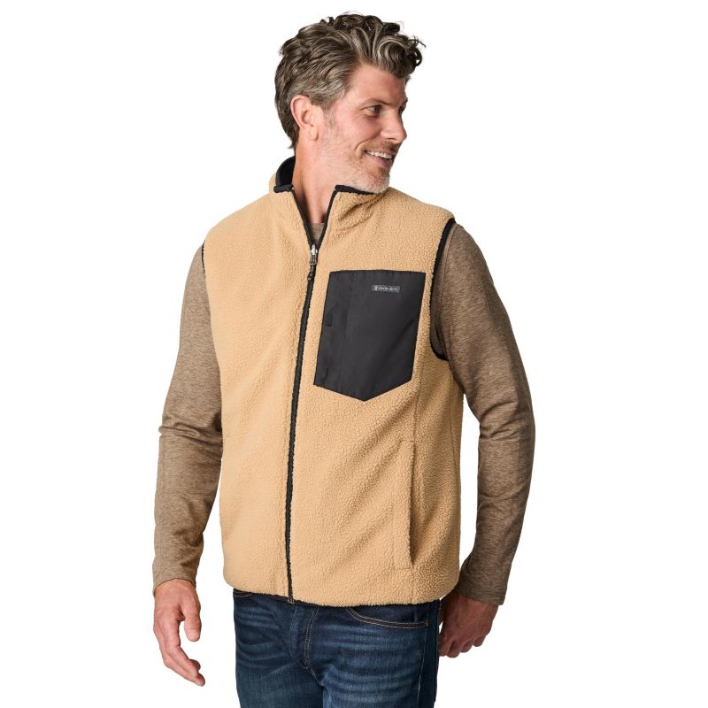 Men's Atlas II Quilted Reversible Sherpa Vest