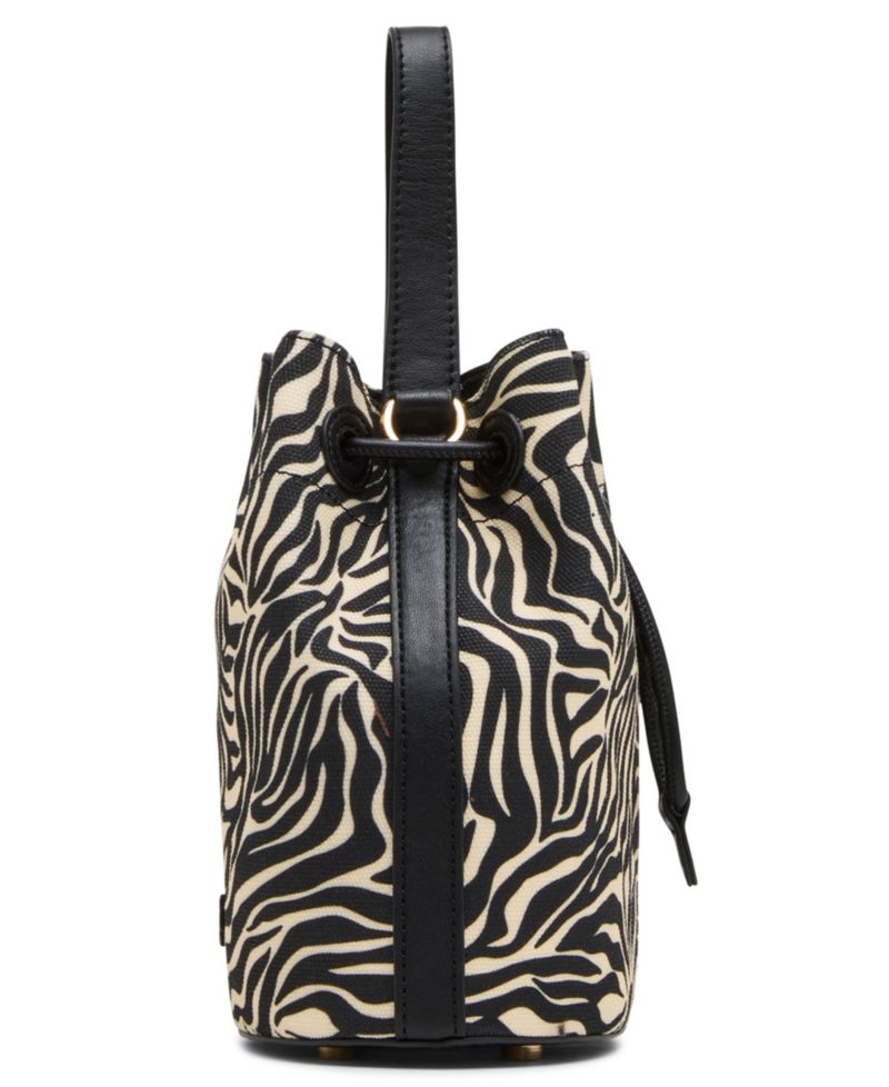 Mini Printed Bucket Handbag