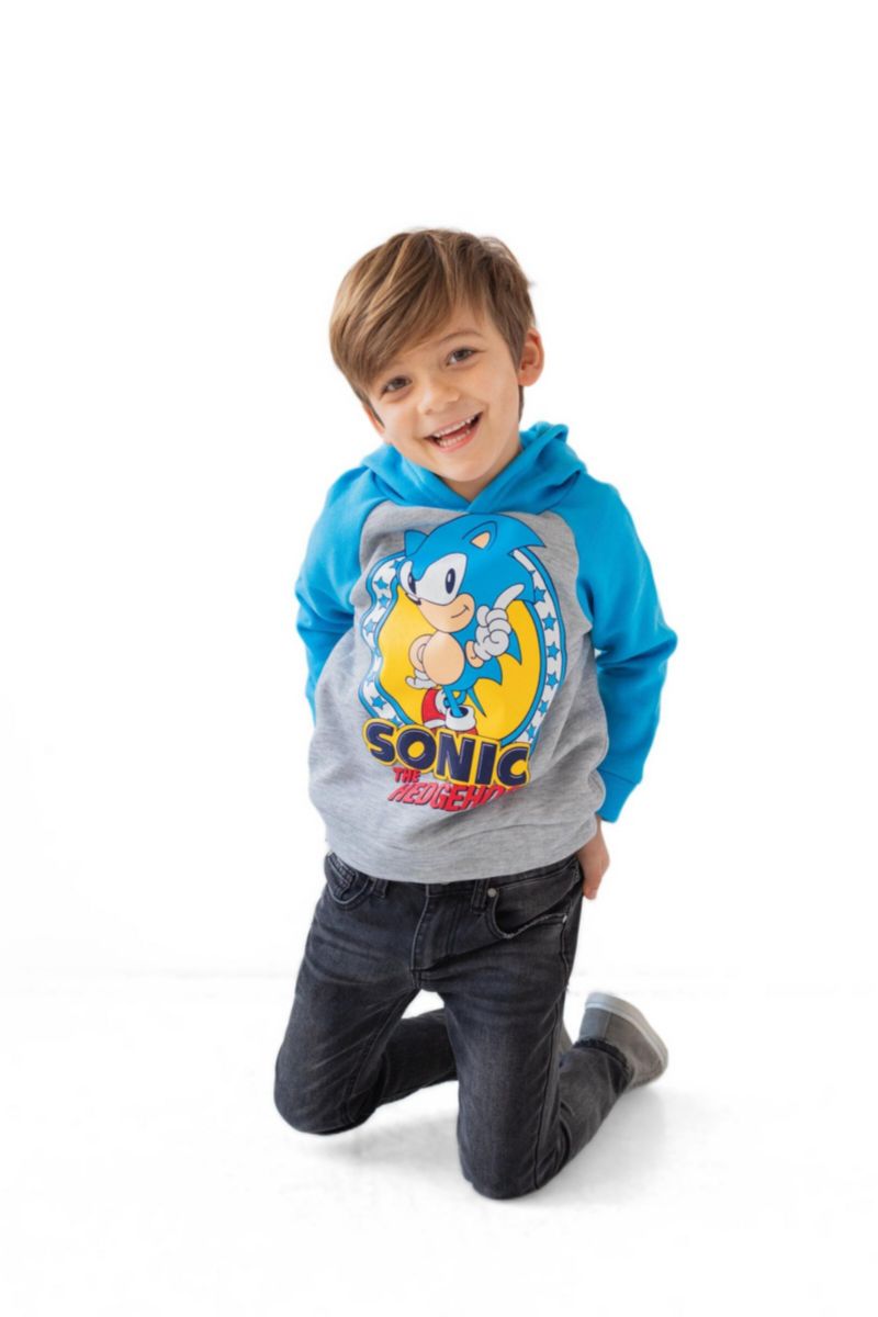 Toddler Boys (2T-5T) Sonic the Hedgehog Fleece Hoodie