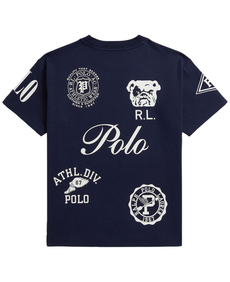 Boys' 8-20 Big Fit Cotton Graphic T-Shirt