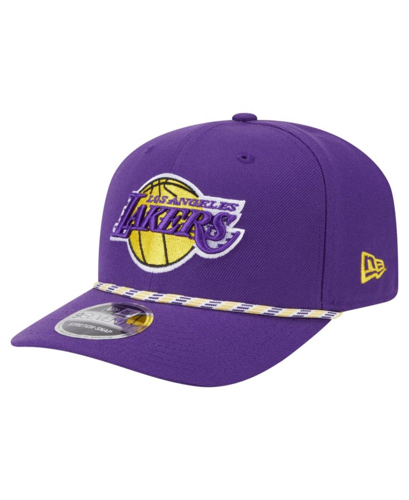 Men's Purple Los Angeles Lakers Rope 9SEVENTY Adjustable Hat