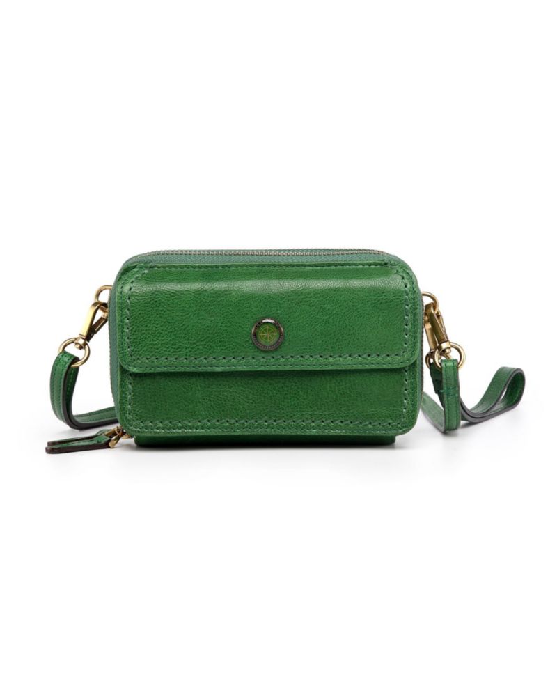 Northwood Mini Leather Crossbody Wallet