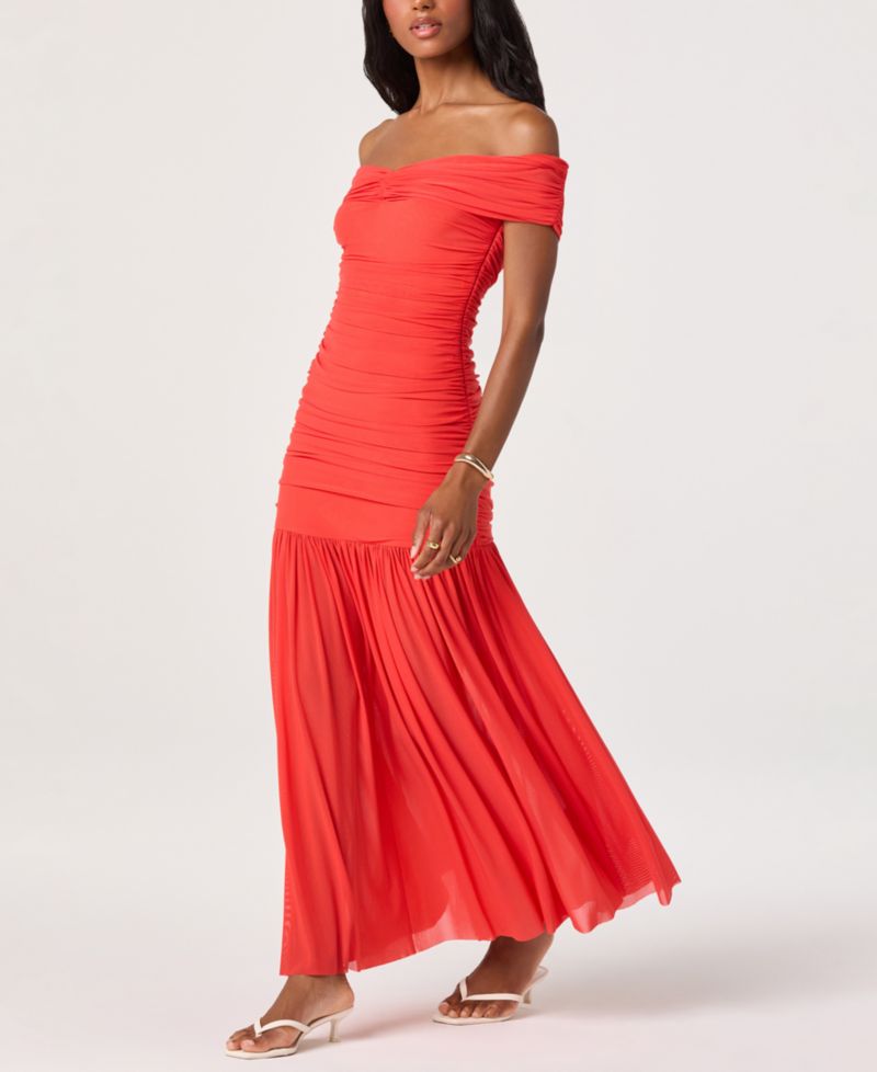Women's Andreanna Off-The-Shoulder Maxi Dress