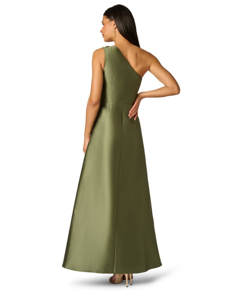 Women's Embellished One-Shoulder Gown