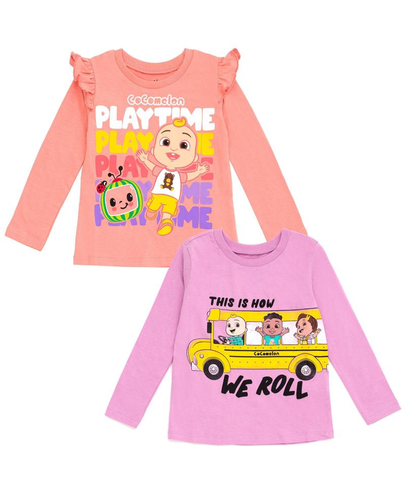 Baby Girls JJ Cody Nina 2 Pack T-Shirts to