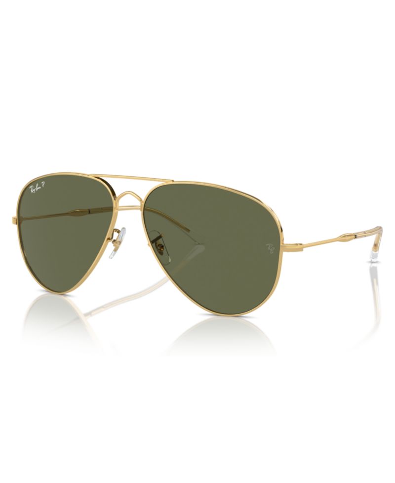 Unisex Polarized Sunglasses, Old Aviator Rb3825