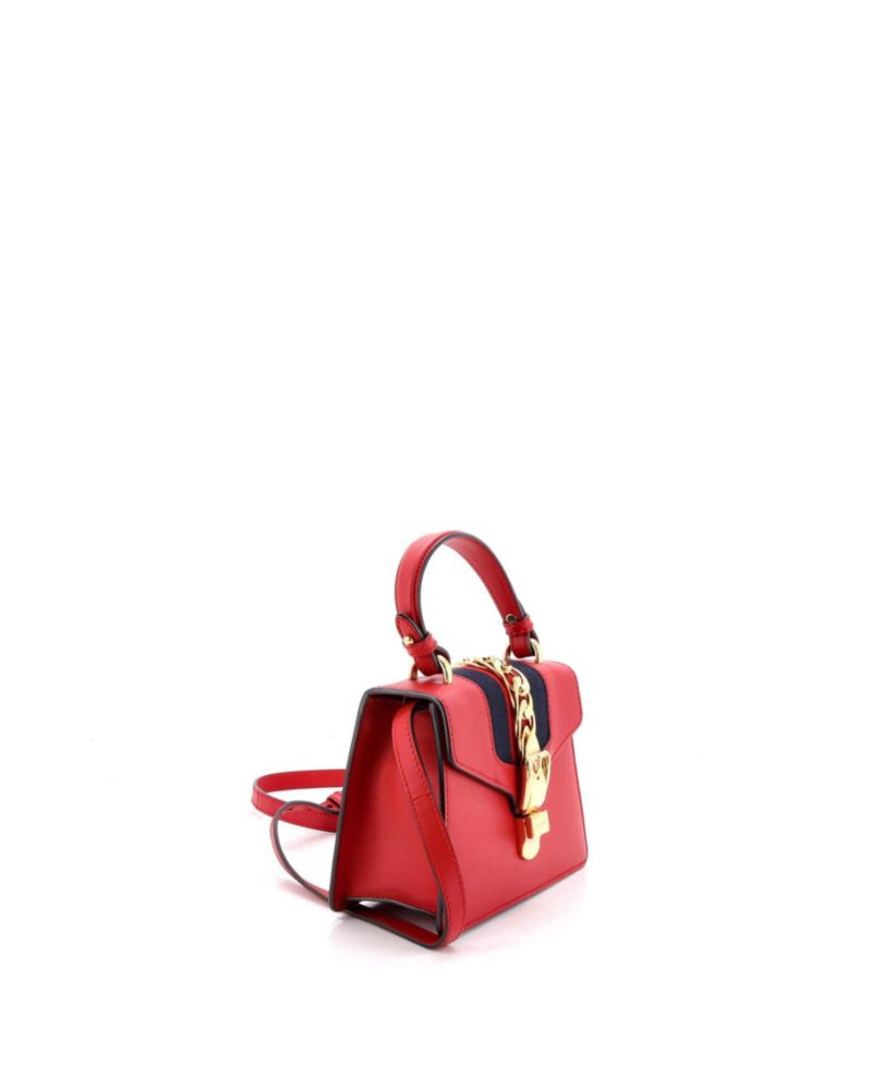 Mini Sylvie Top Handle Bag Leather