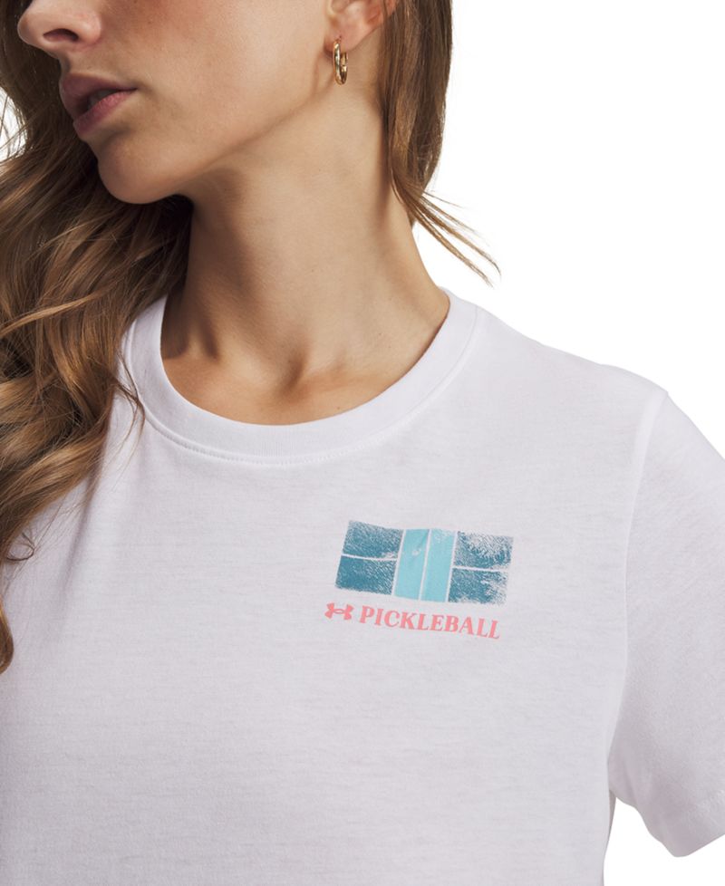 Women's Pickleball Crewneck Short-Sleeve T-Shirt