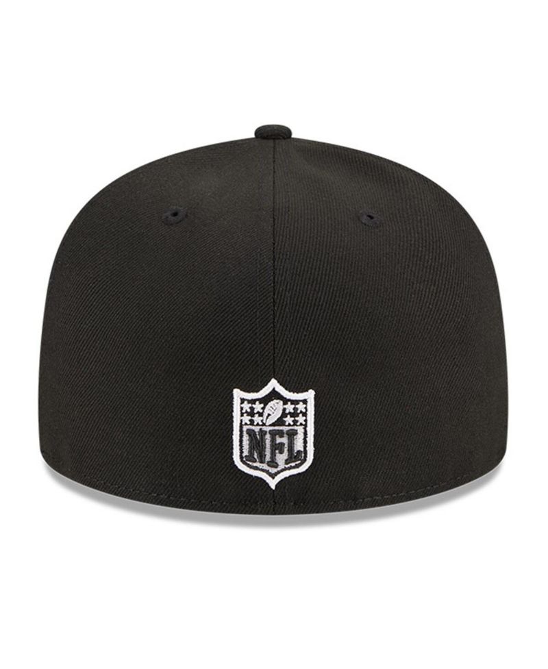 Men's Black San Francisco 49ers Main Patch 59FIFTY Fitted Hat