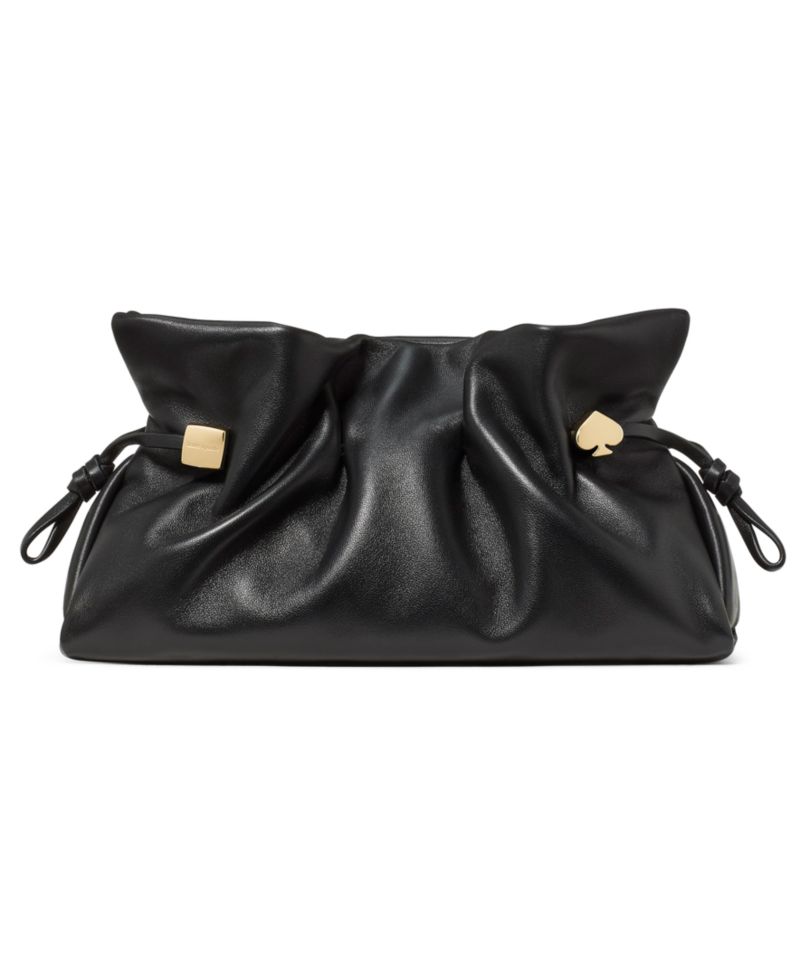 Rio Dot Suede Small Clutch Handbag