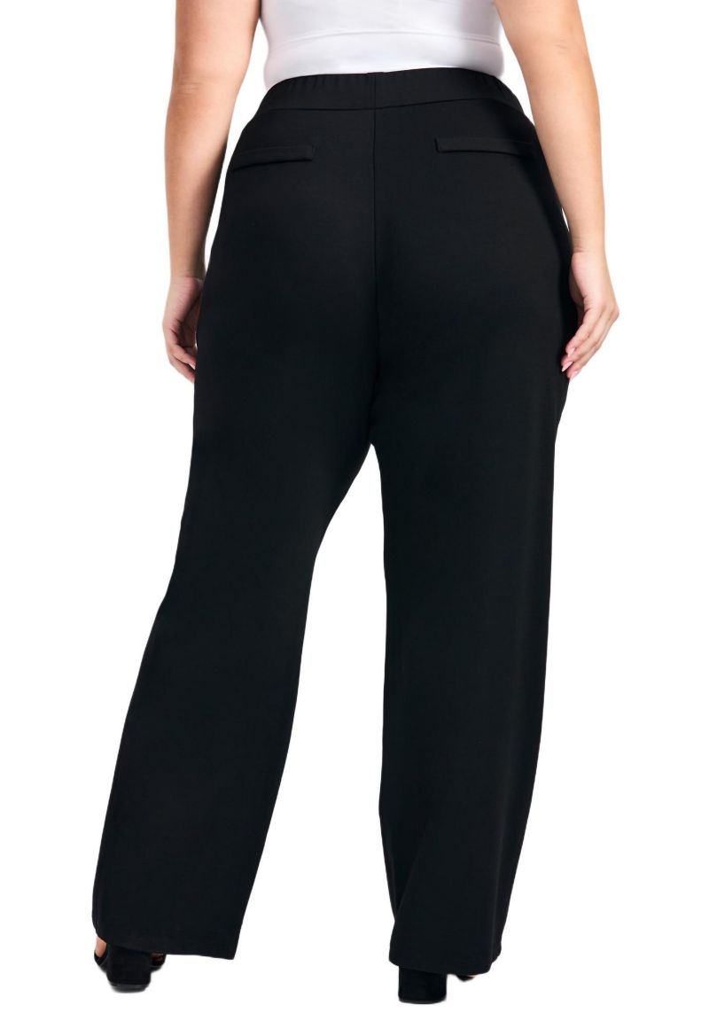 Women's Zoe Ponte Straight Leg Pants