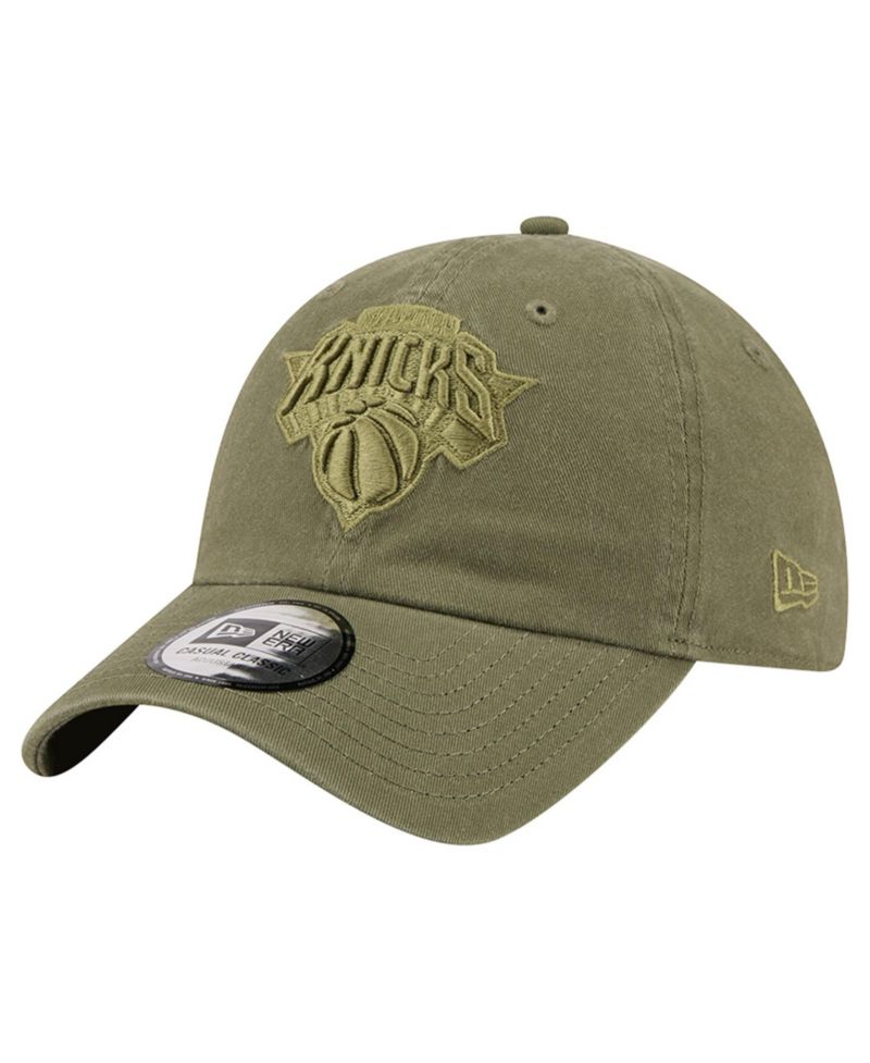 Men's Green New York Knicks Color Pack Casual Classic Adjustable Hat