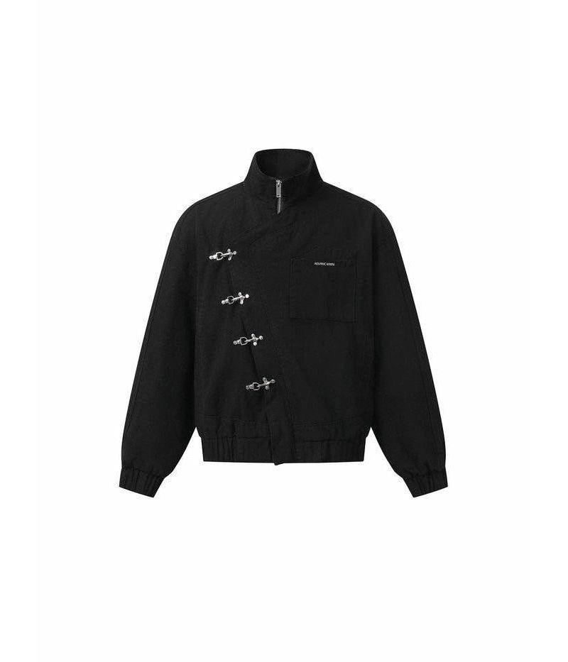 Men's Boxy Fireman Clasp Jacket