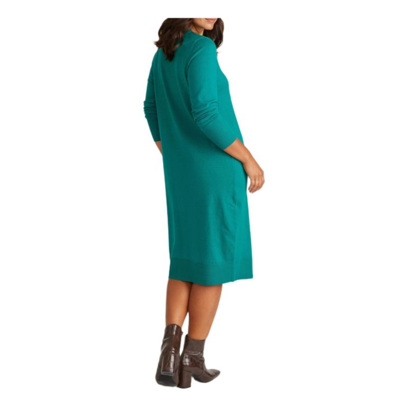 Plus Size Fine Knit Everyday Sweater Dress