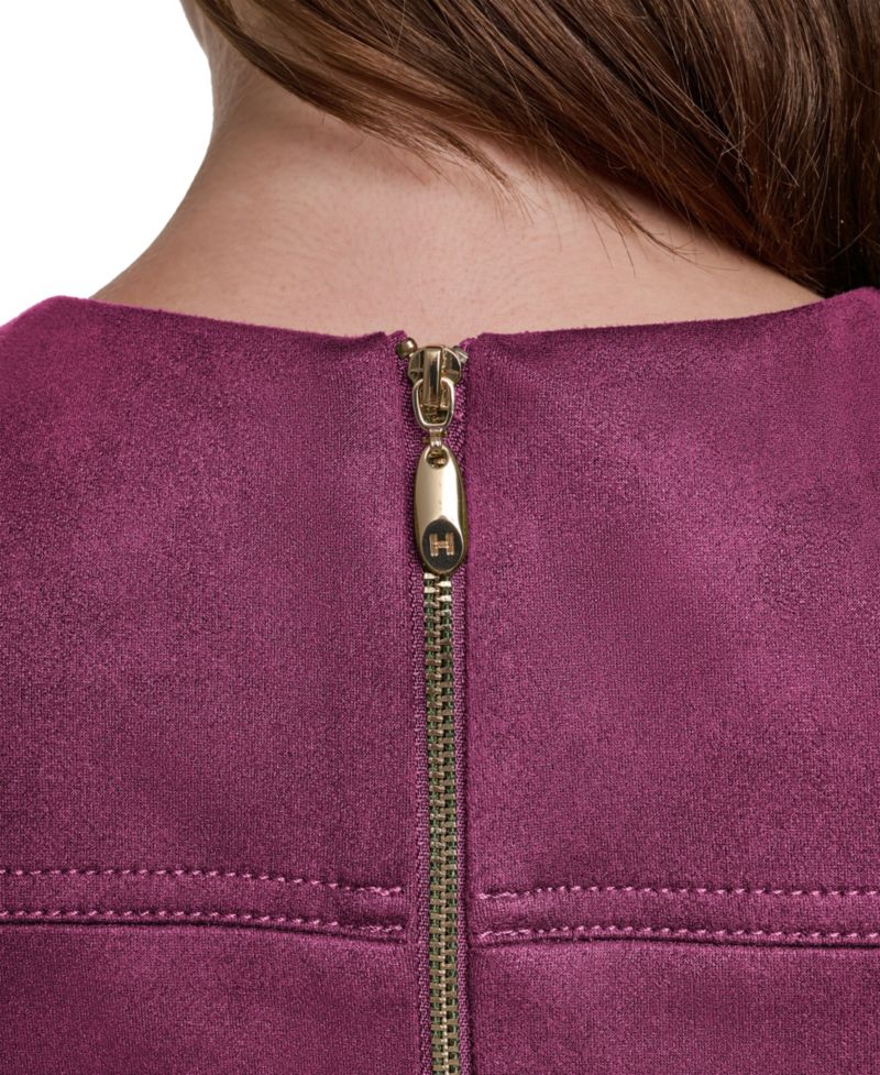 Women's Crew Neck Fit & Flare Dress