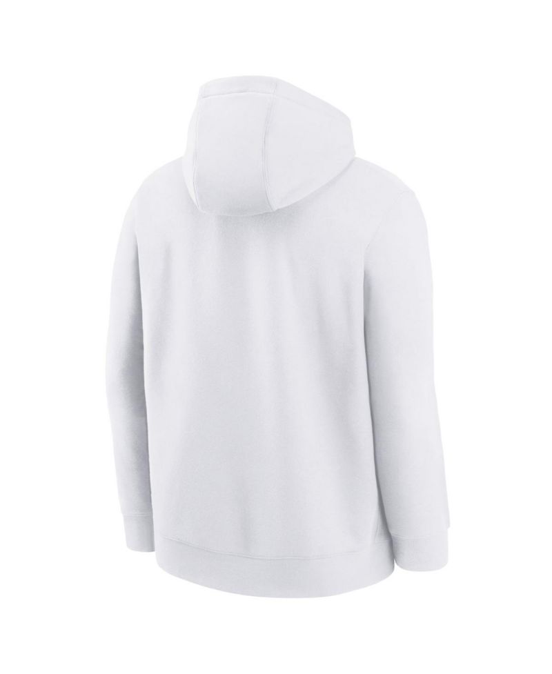 Big Boys and Girls White WNBA Logo Essential Team Pullover Hoodie