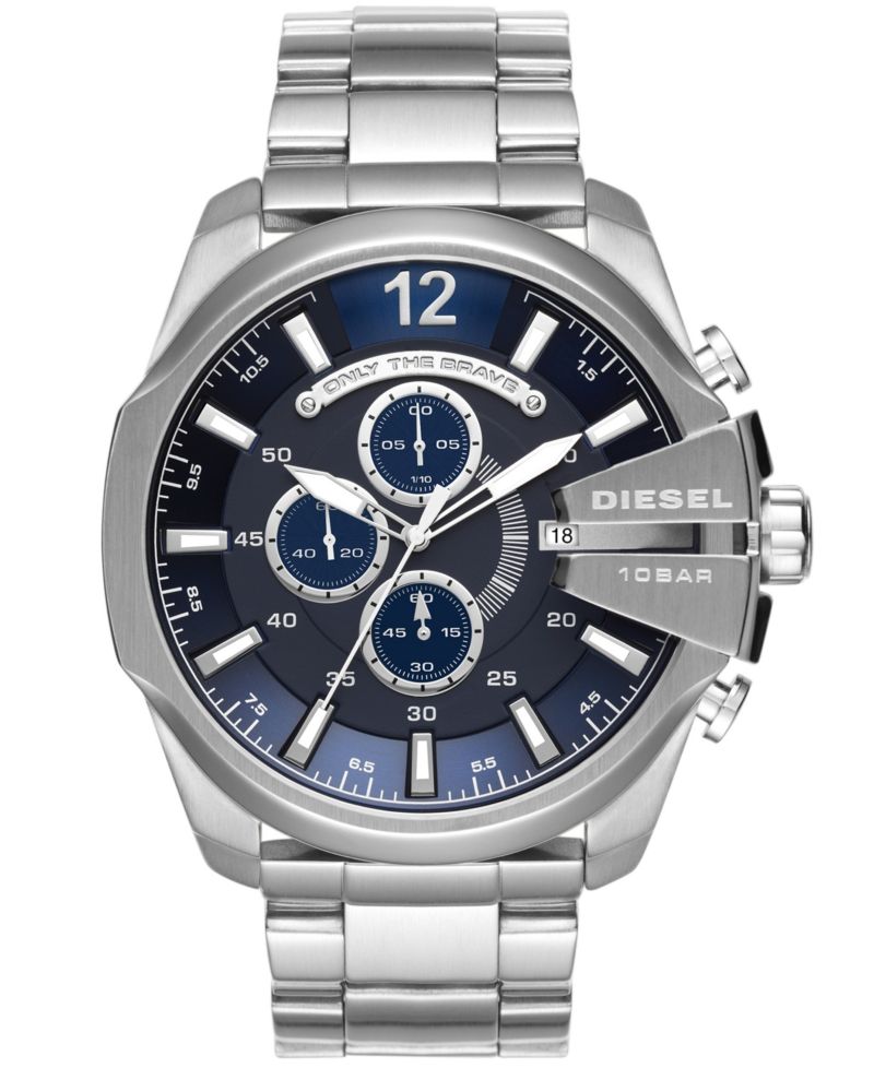 Mega Chief Chronograph Stainless Steel Bracelet Watch 51mm