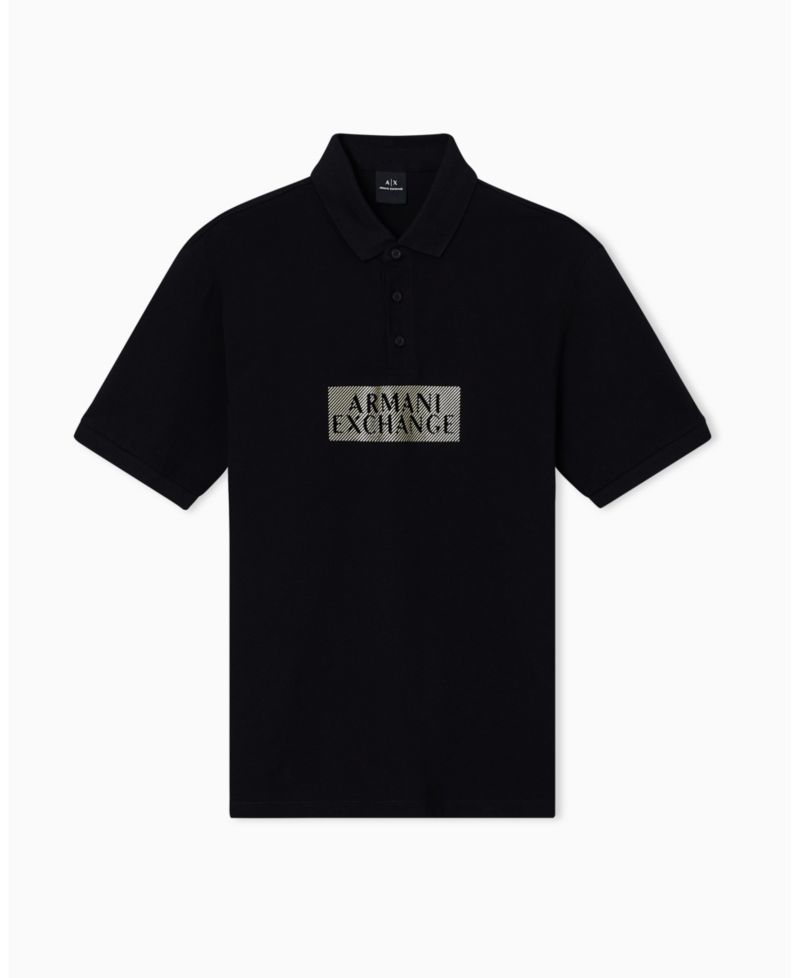 Men's Gold Logo Polo Shirt