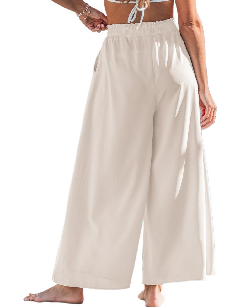 Women's Wide Leg Pull-On Long Pants
