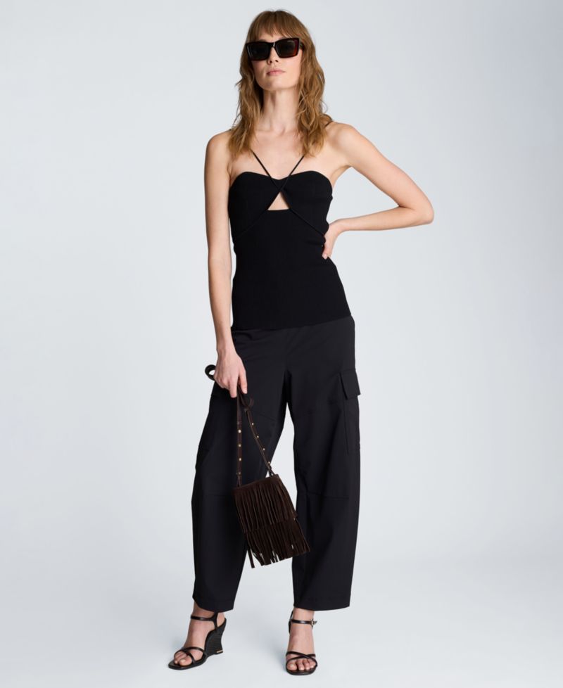 Women's Barrel Leg Cargo Pants