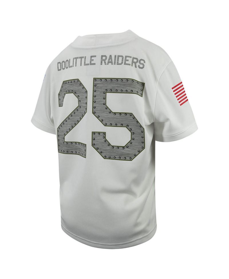 Big Boys #25 White Air Force Falcons Football Game Jersey