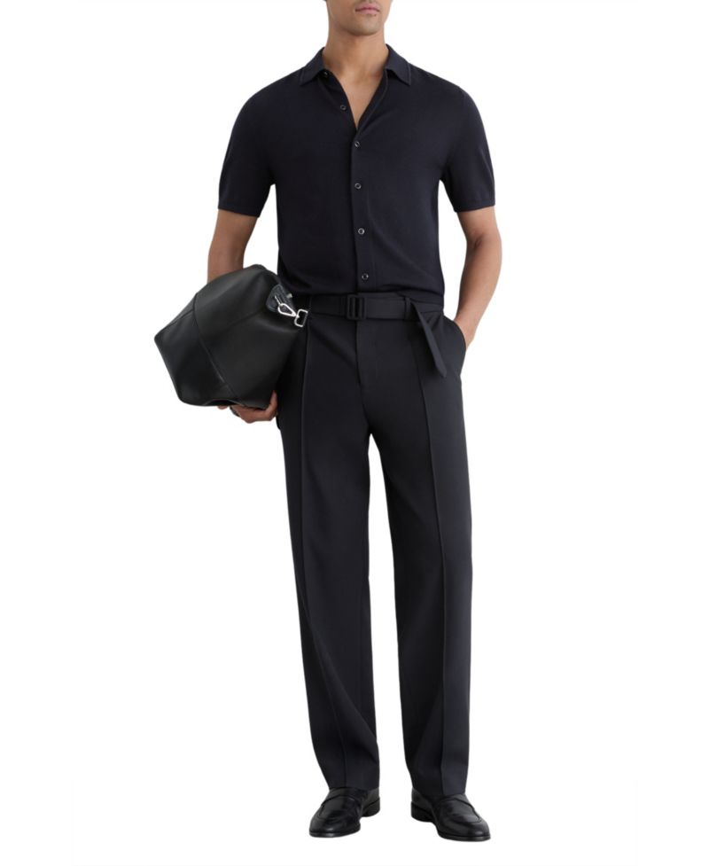Men's Drayton Button Through Merino Shirt